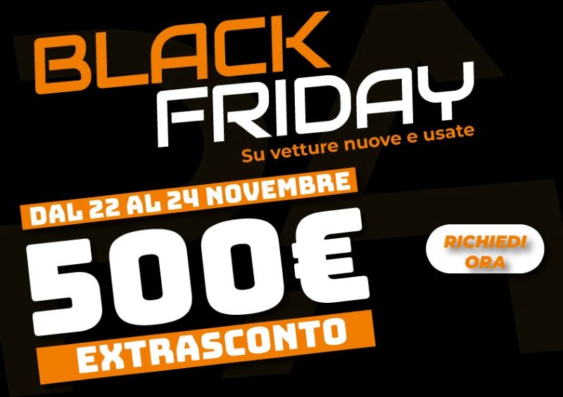 Promo blackfriday Automobili